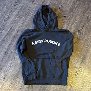 Abercrombie & Fitch Dark Blue Hoodie